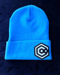 Blue Beanie with Catalyst Patch