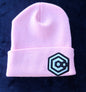 Pink Beanie with Catalyst Patch