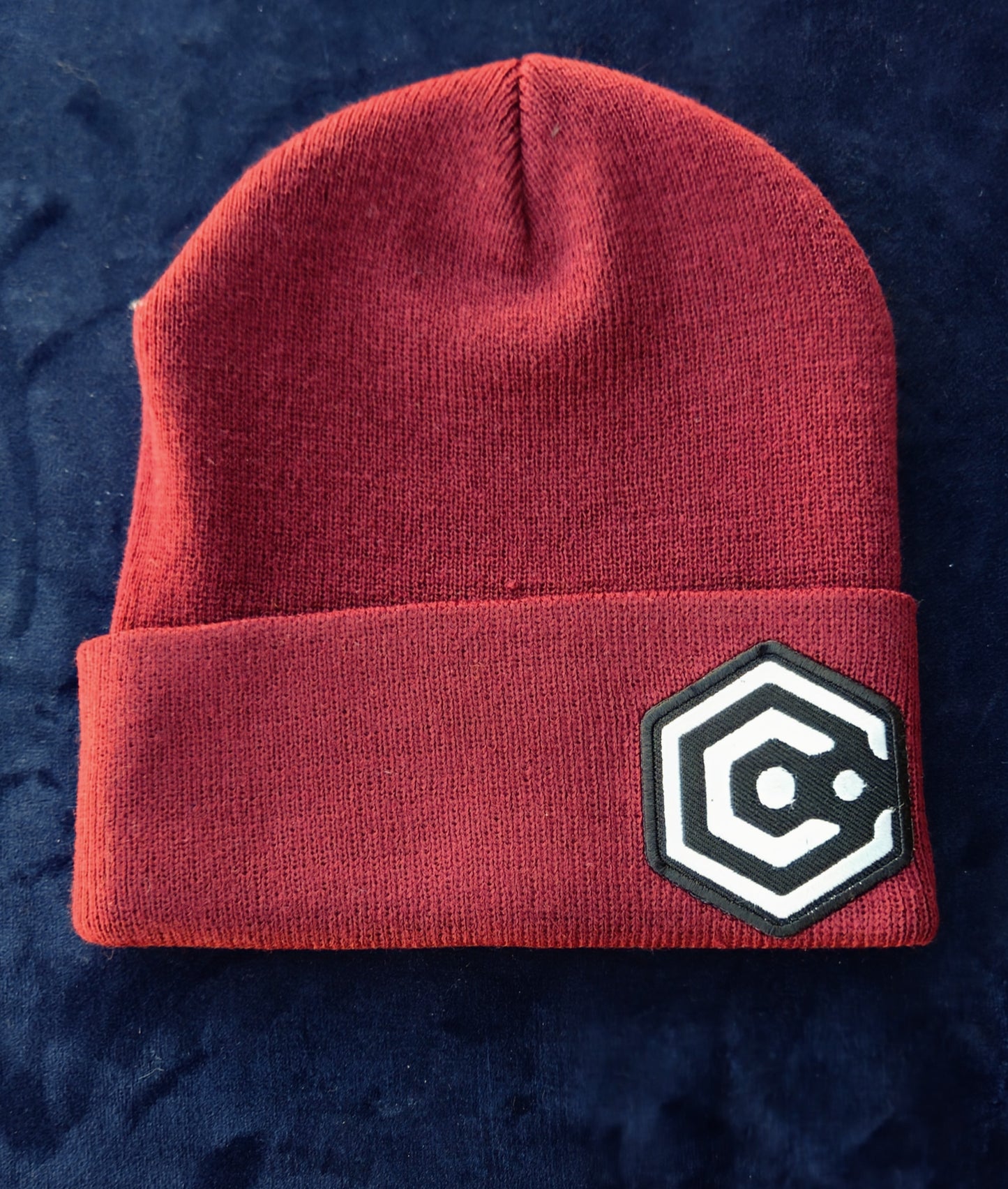 Maroon Beanie with Catalyst Patch