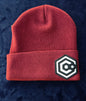 Maroon Beanie with Catalyst Patch