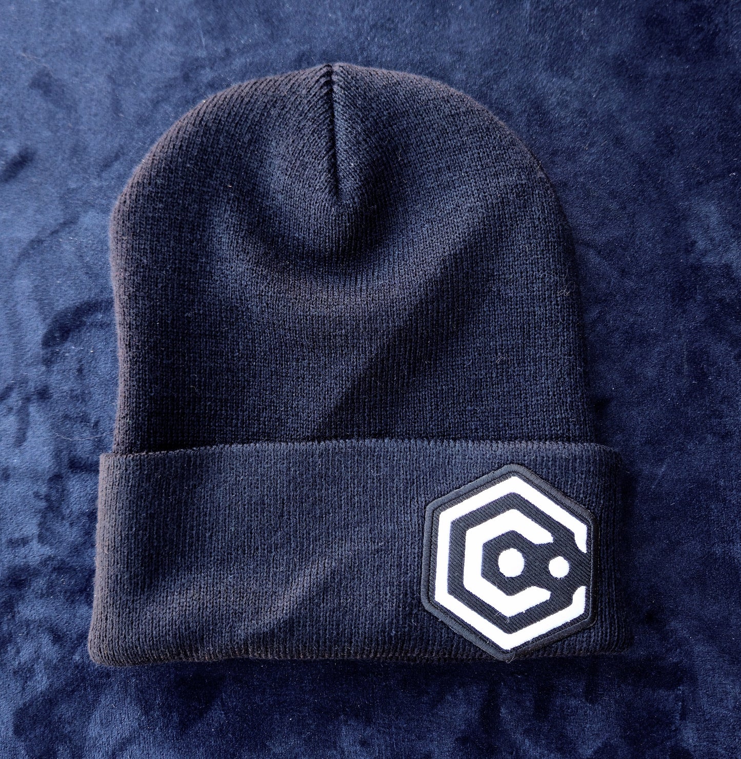 Black Beanie with Catalyst Patch