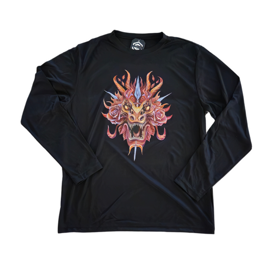 Fire Dragon Long Sleeve T-shirt