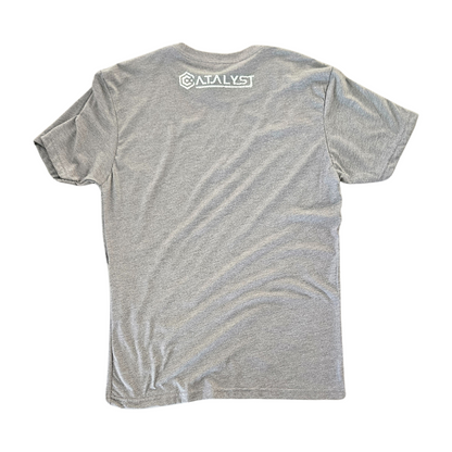 Dark Gray T-Shirt Thumb Print Catalyst Logo